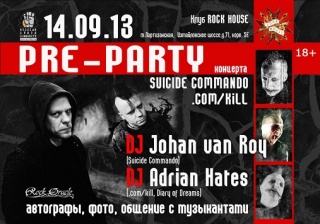 Pre-party Suicide Commando Pre-party Suicide Commando