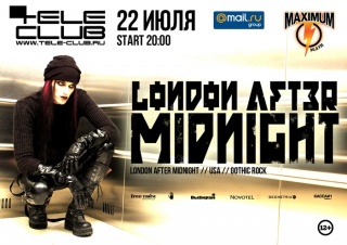 Концерт London After Midnight Концерт London After Midnight